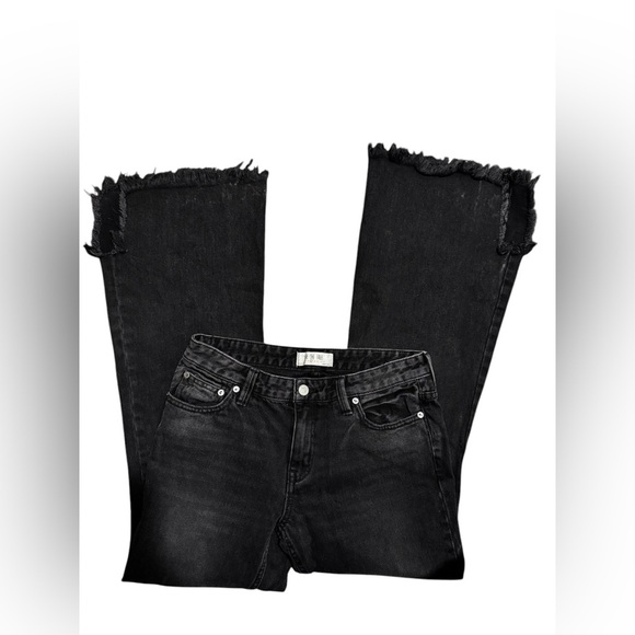 Free People We the Free Raw Edge Flared Jean - Picture 6 of 8